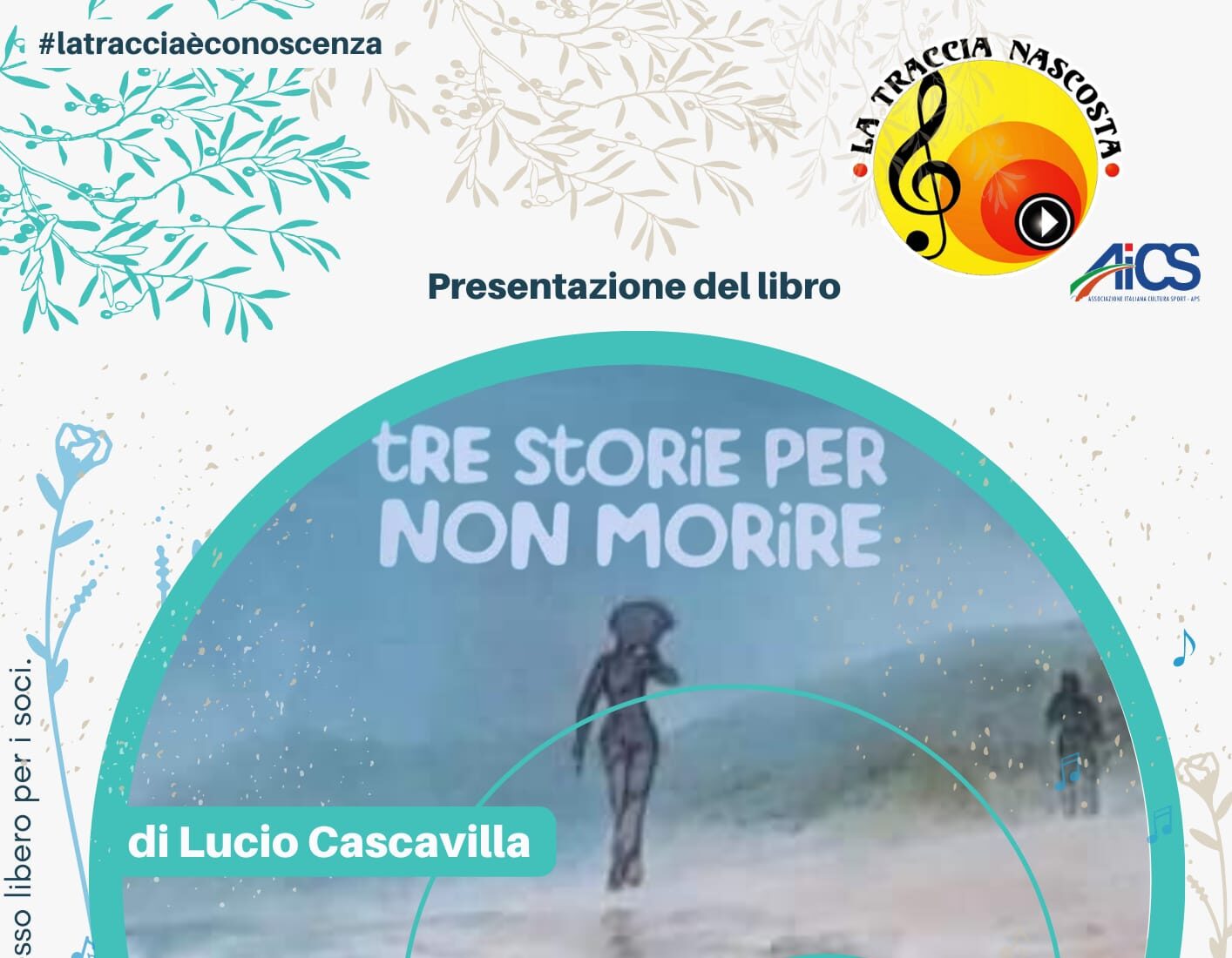 Tre storie per non morire - Presentazione libro Lucio Cascavilla