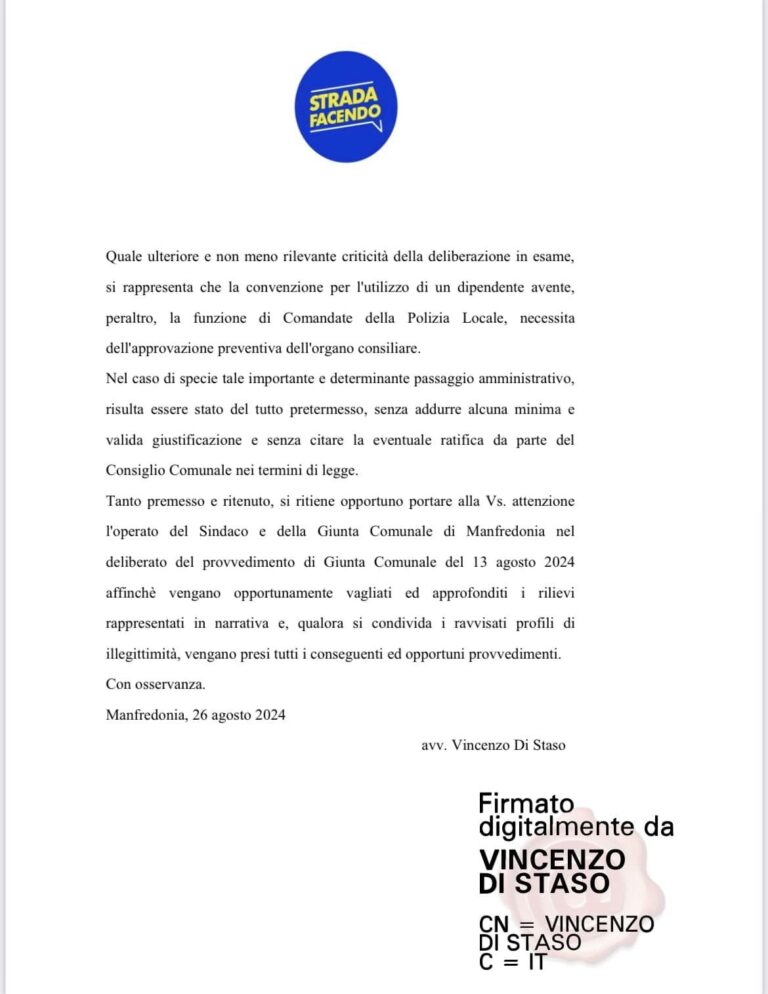 4571902439016485185355677797380837668159583n Manfredonia News Notizie E News Su